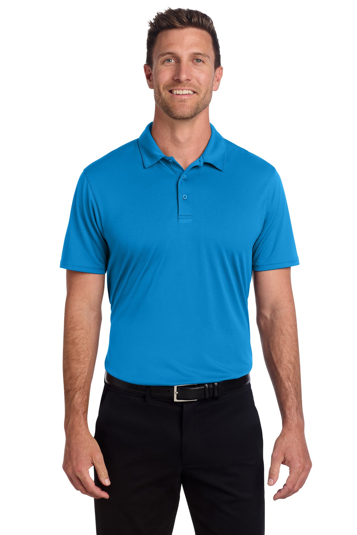Port Authority Performance Staff Polo K398 in Brilliant Blue