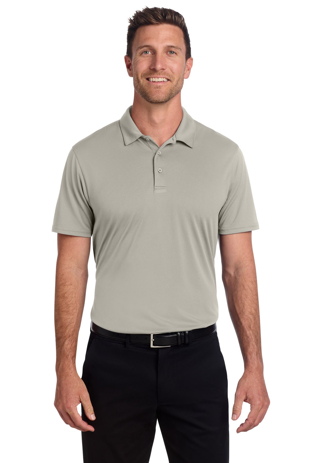 Port Authority Performance Staff Polo K398 in Silver