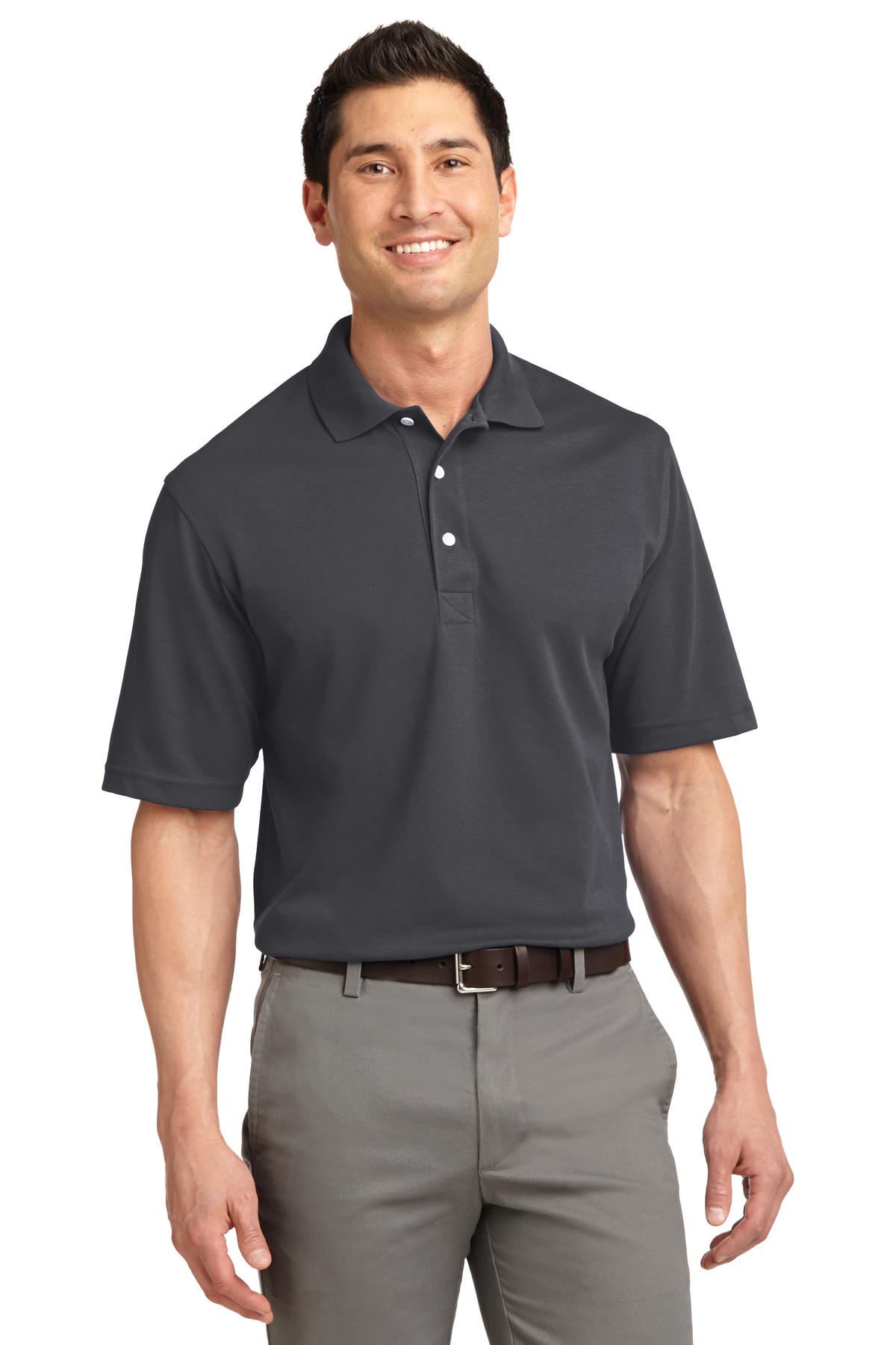 Port Authority Rapid Dry Polo.  K455 in Charcoal