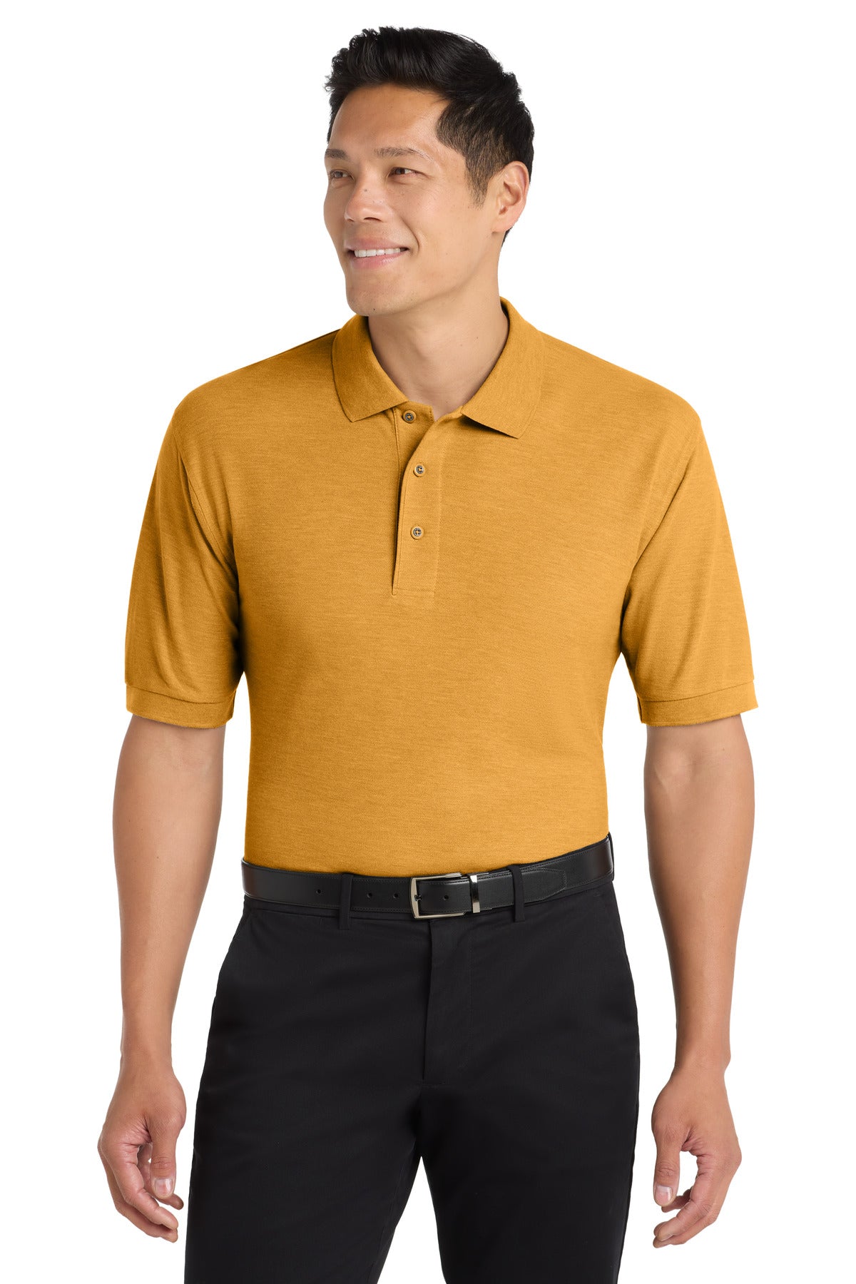 Port Authority Silk Touch Polo K500 in Gold