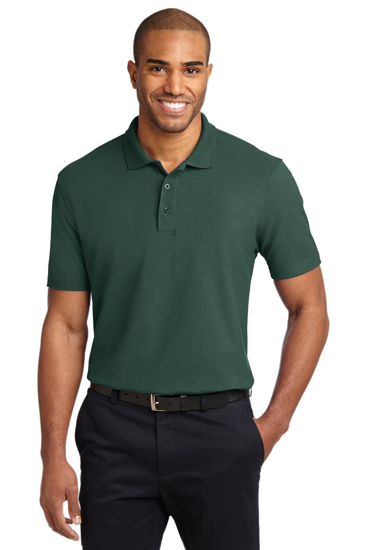 Port Authority Stain-Release Polo. K510 in Dark Green