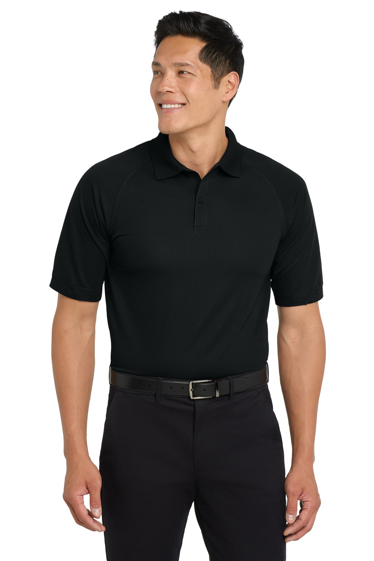 Port Authority Dry Zone Ottoman Polo.  K525 in Black
