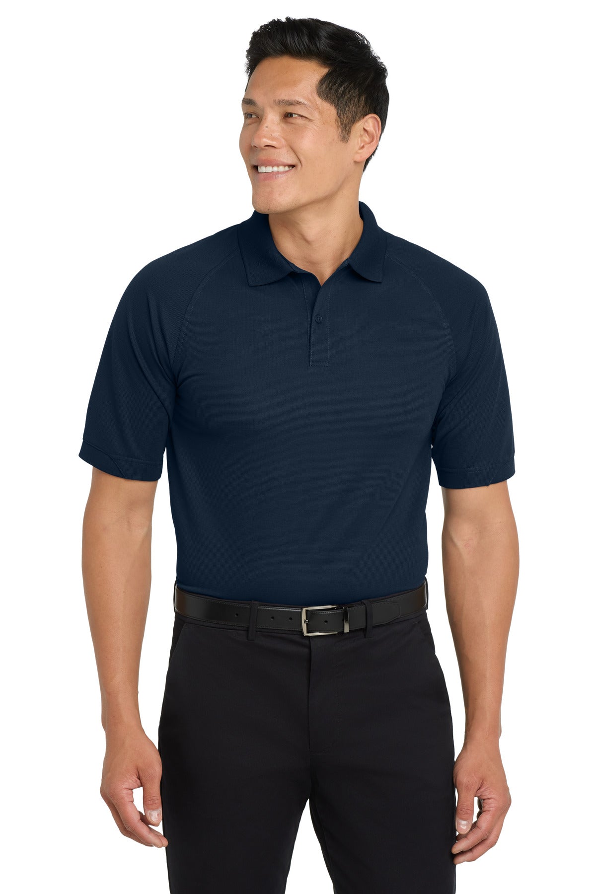 Port Authority Dry Zone Ottoman Polo.  K525 in Navy