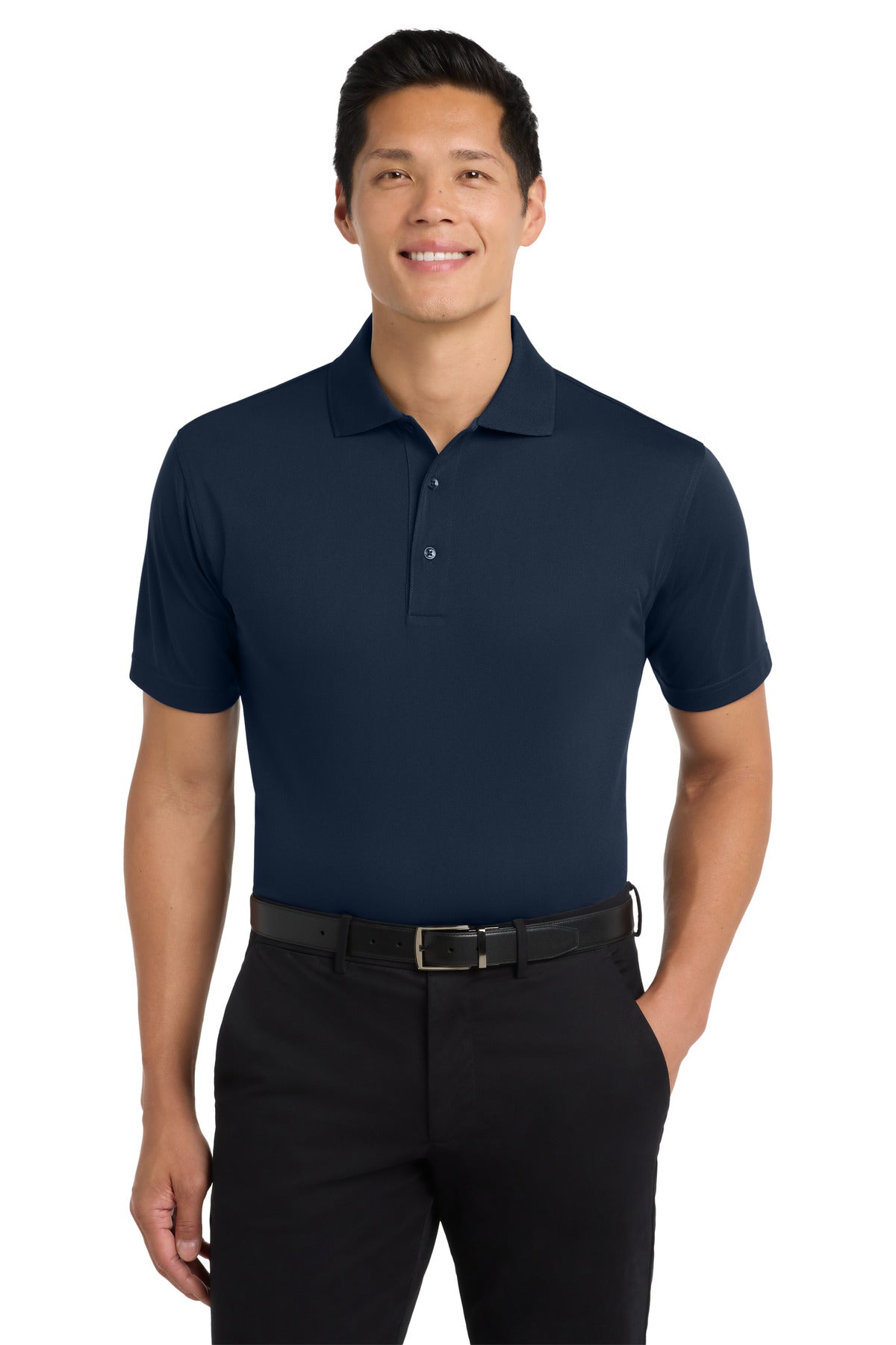 Port Authority Tech Pique Polo. K527 in Dark Navy