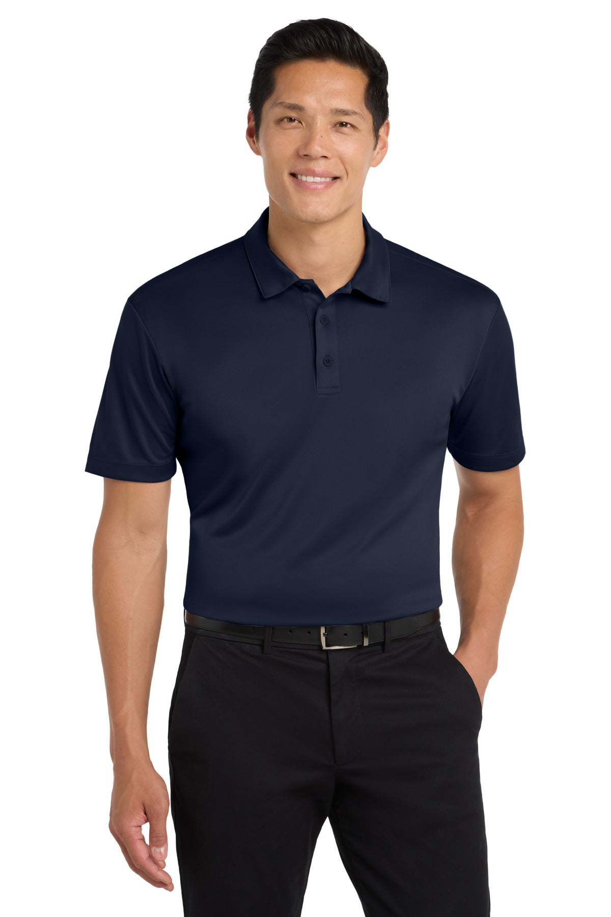 Port Authority Silk Touch Performance Polo. K540 in Navy