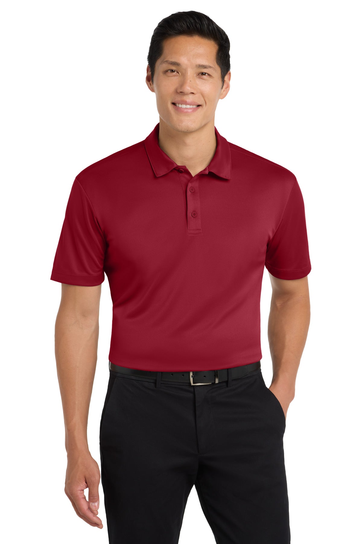 Port Authority Silk Touch Performance Polo. K540 in Red
