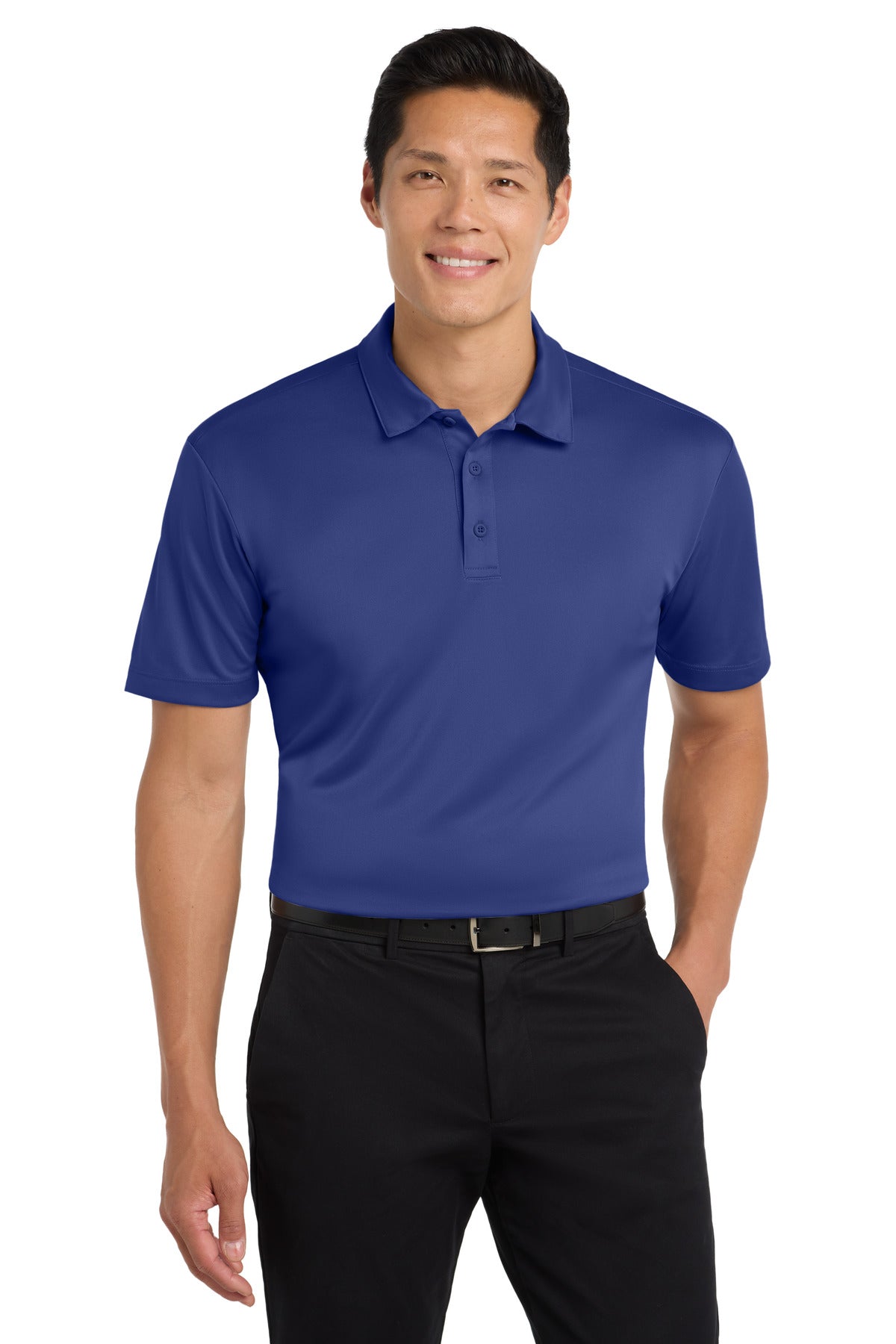 Port Authority Silk Touch Performance Polo. K540 in Royal