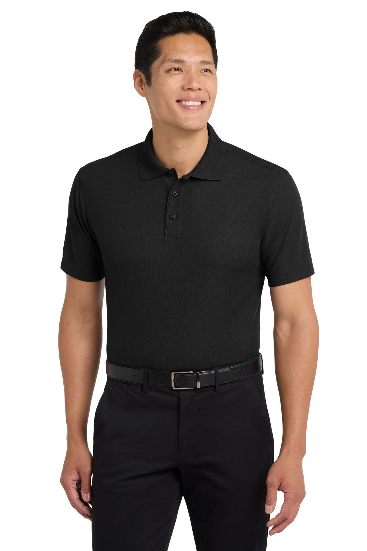 Port Authority Dry Zone Grid Polo. K572 in Black