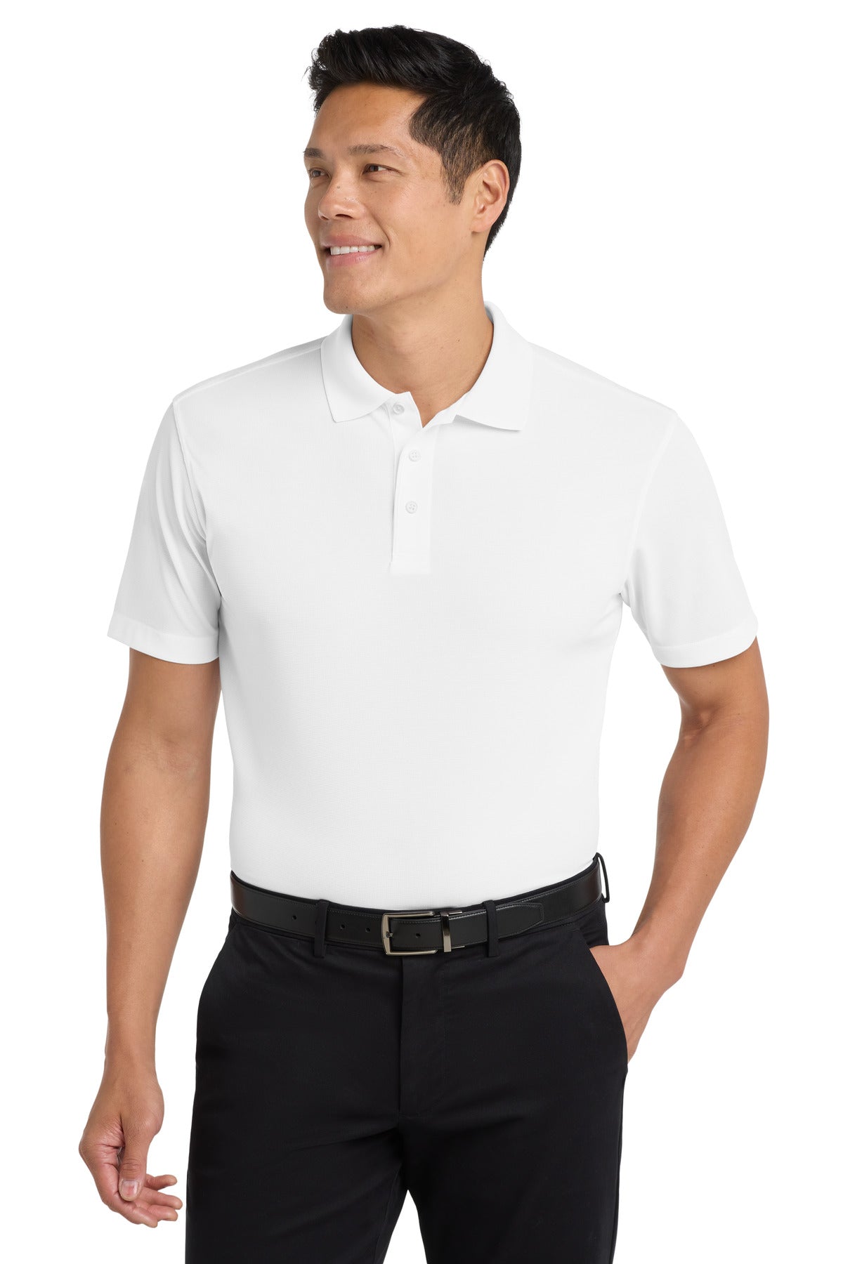 Port Authority Dry Zone Grid Polo. K572 in White