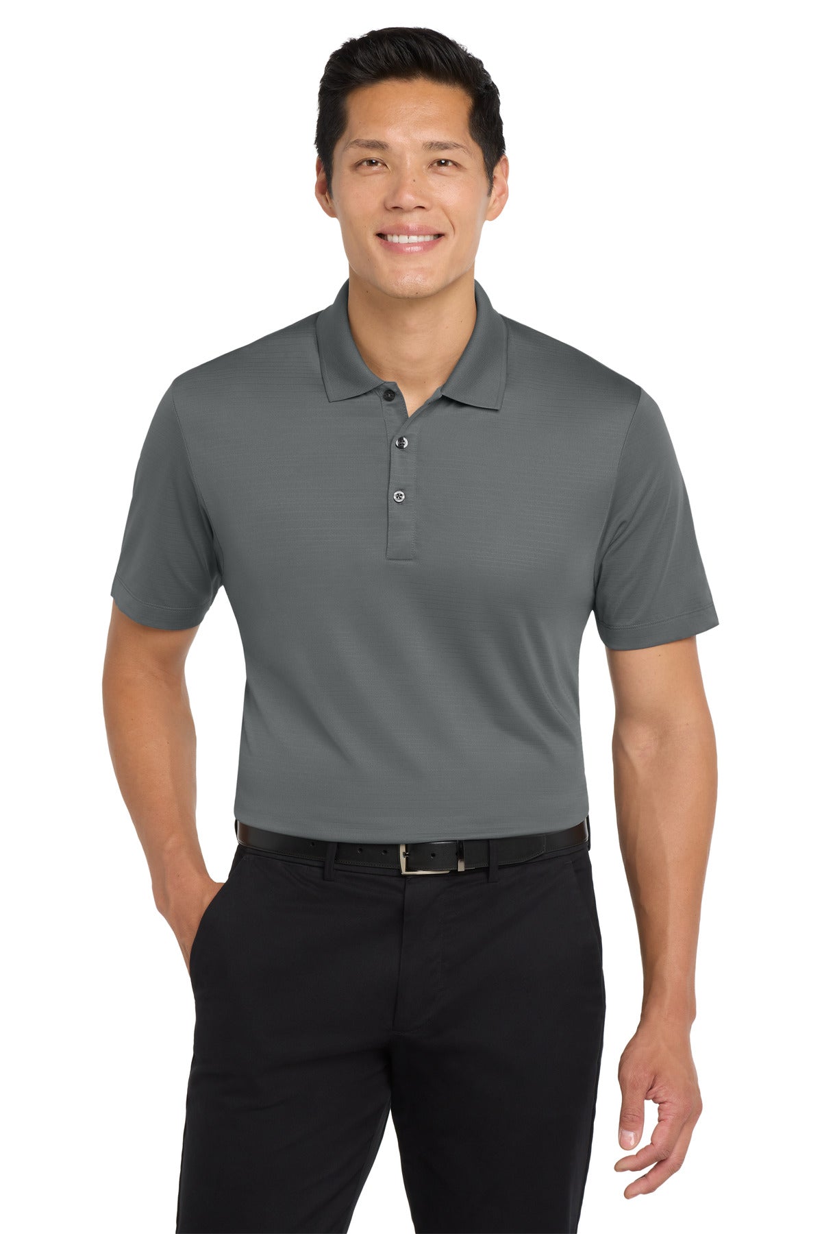 Port Authority  Eclipse Stretch Polo. K587 in Shadow Grey