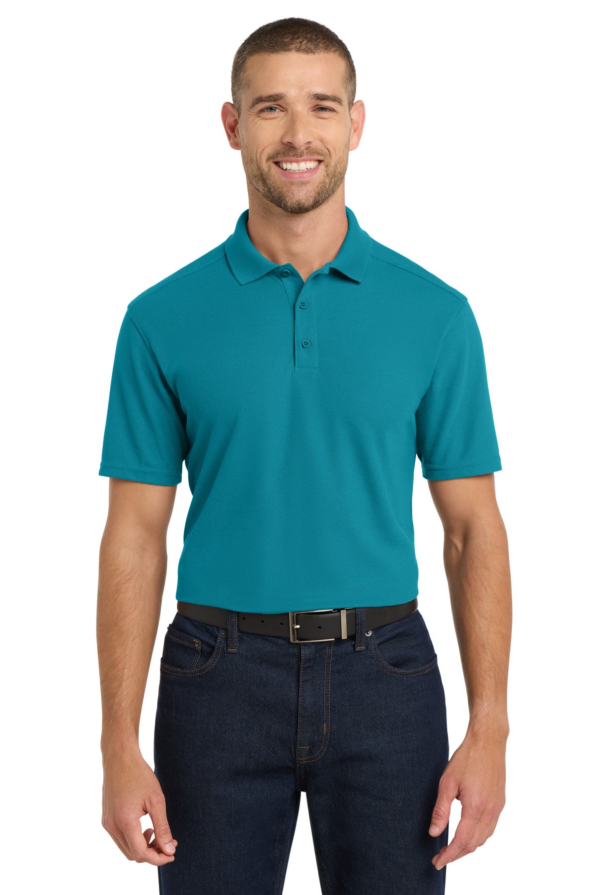 Port Authority  EZPerformance  Pique Polo. K600 in Teal