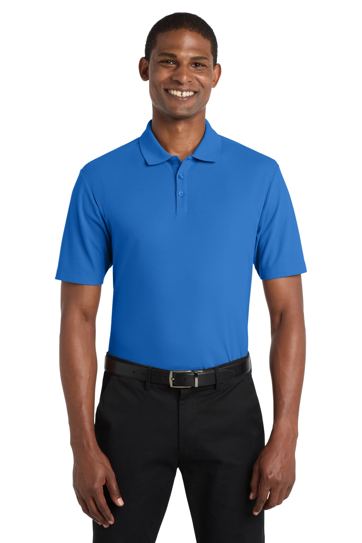 Port Authority  SuperPro React  Polo. K810 in Strong Blue
