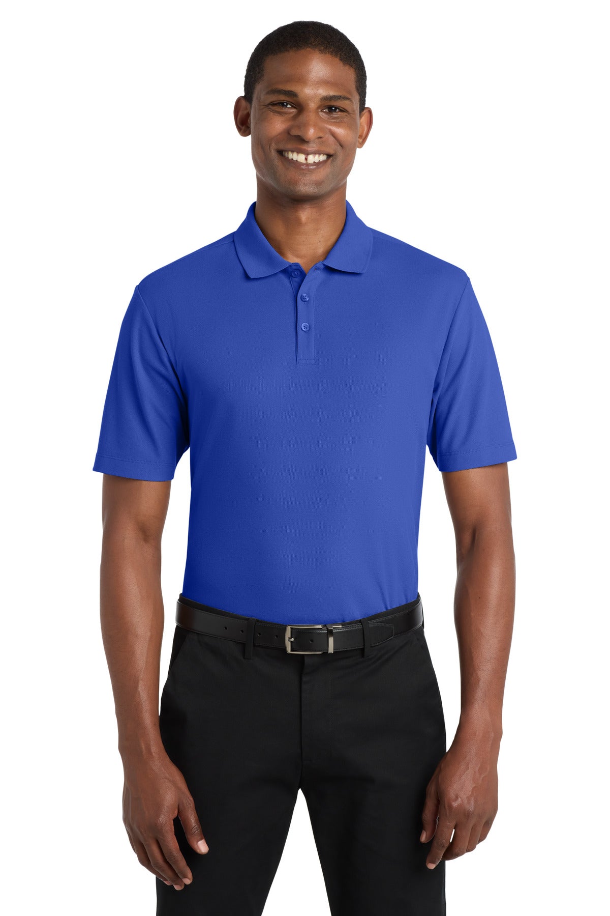 Port Authority  SuperPro React  Polo. K810 in True Royal