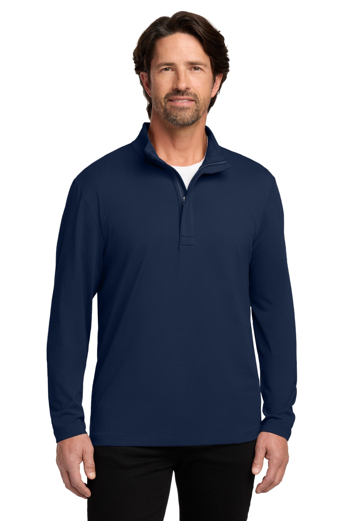 Port Authority Fairway Stretch 1/4-Zip K829 in River Blue Navy