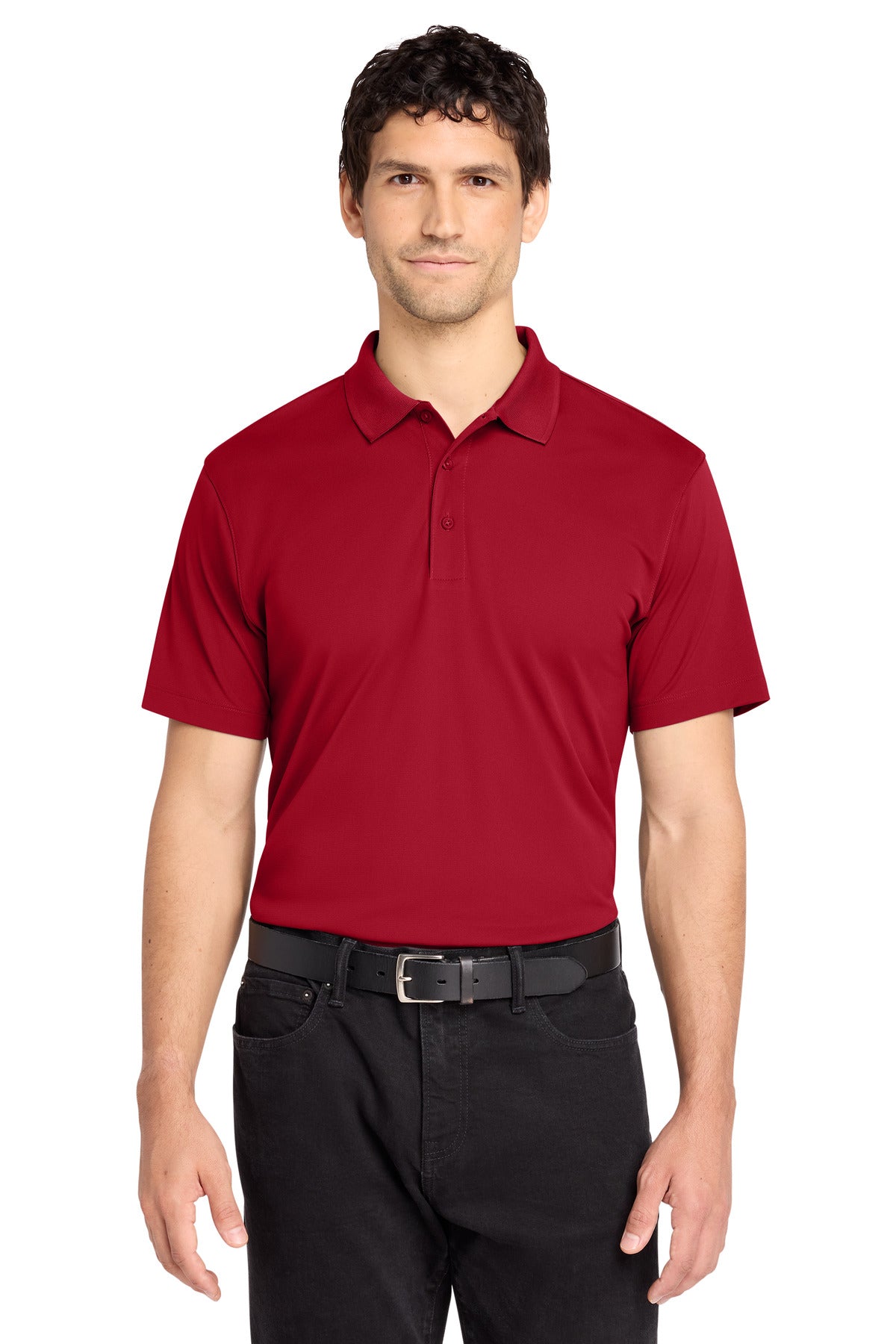 Port Authority C-FREE Performance Polo K863 in Rich Red
