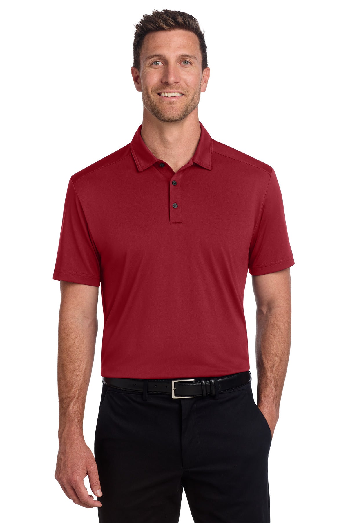 Port Authority C-FREE Snag-Proof Polo K864 in Rich Red