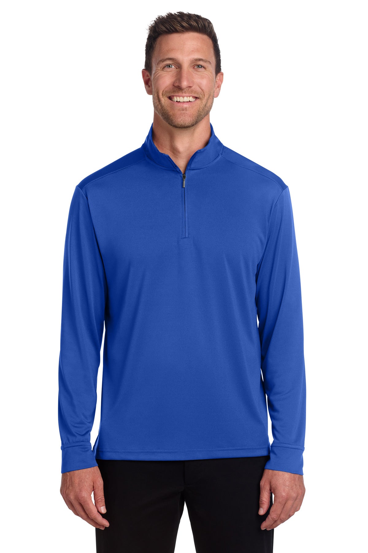 Port Authority C-FREE Snag-Proof 1/4-Zip K865 in True Royal