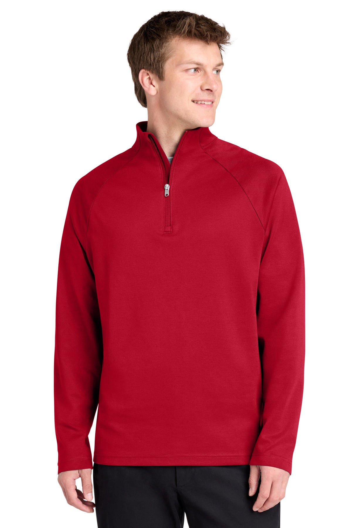 Port Authority C-FREE Cypress 1/4-Zip K870 in Rich Red