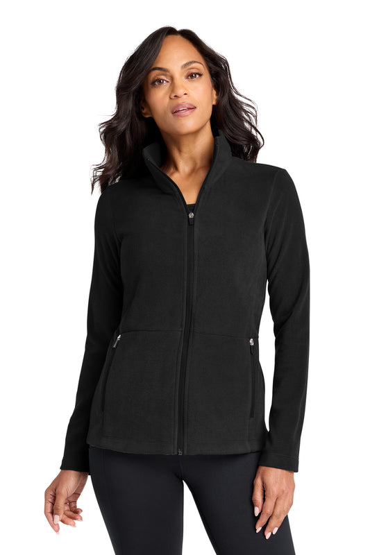 Port Authority Women's Accord Microfleece Jacket L151 in Black