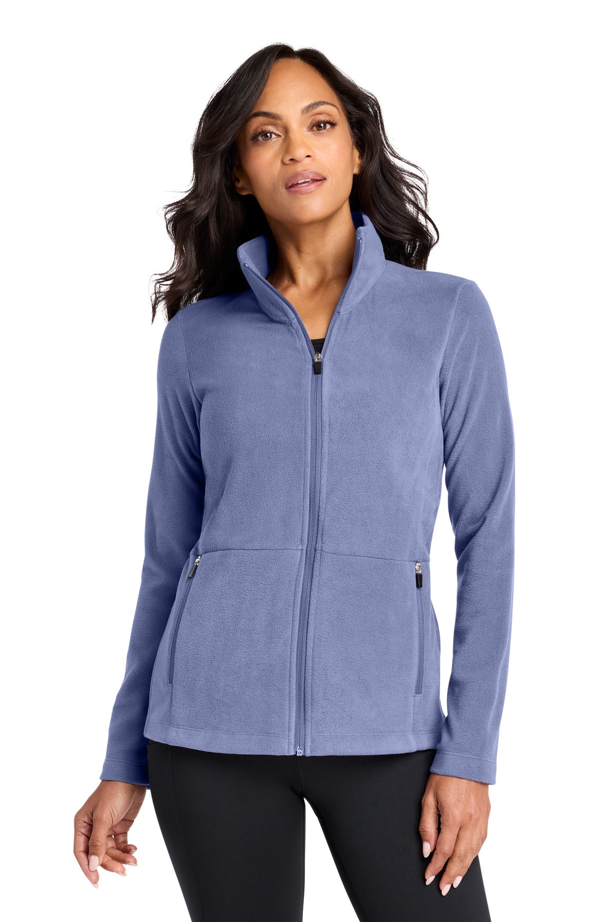 Port Authority Women's Accord Microfleece Jacket L151 in Ceil Blue