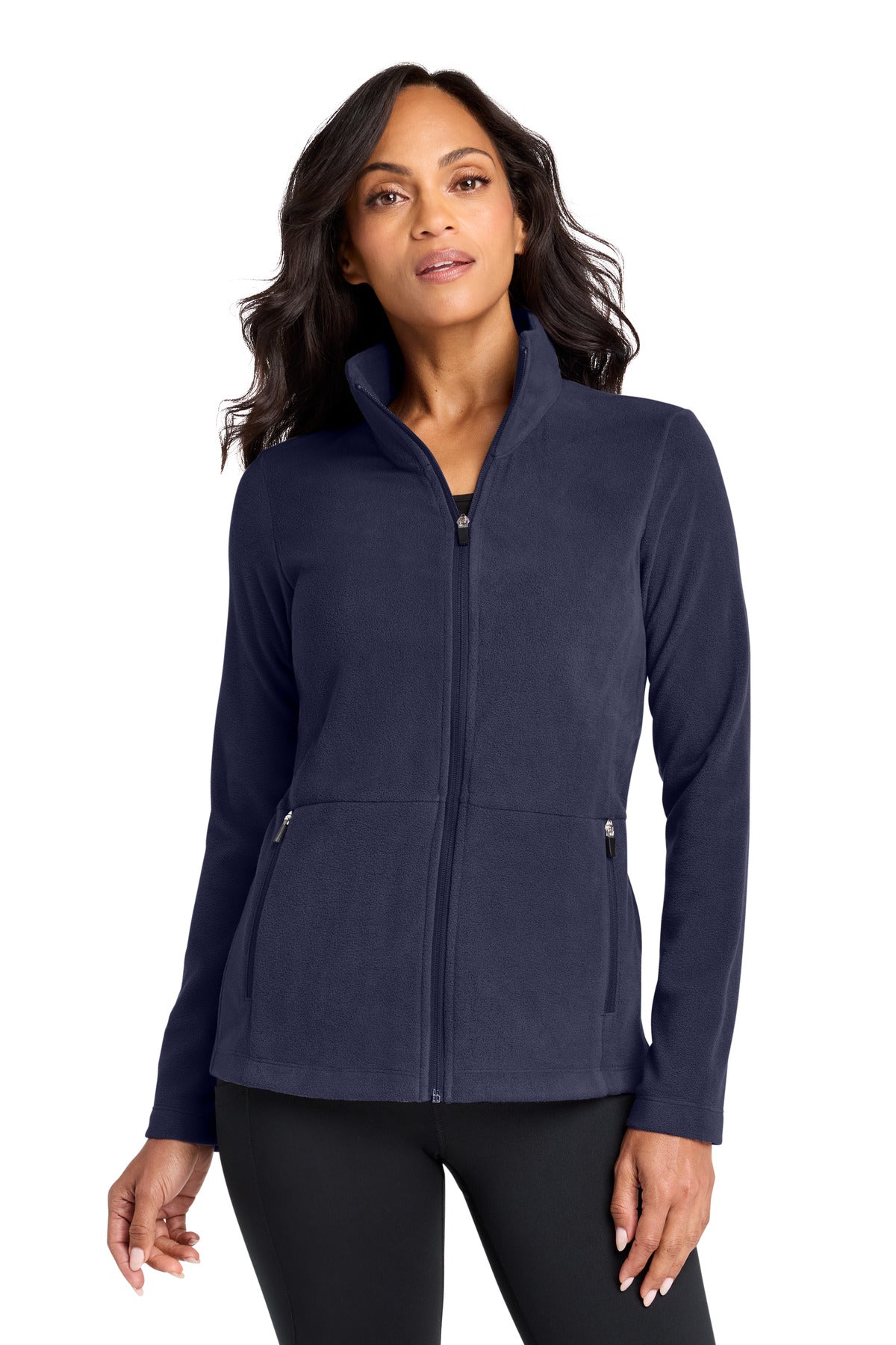 Port Authority Women's Accord Microfleece Jacket L151 in Navy