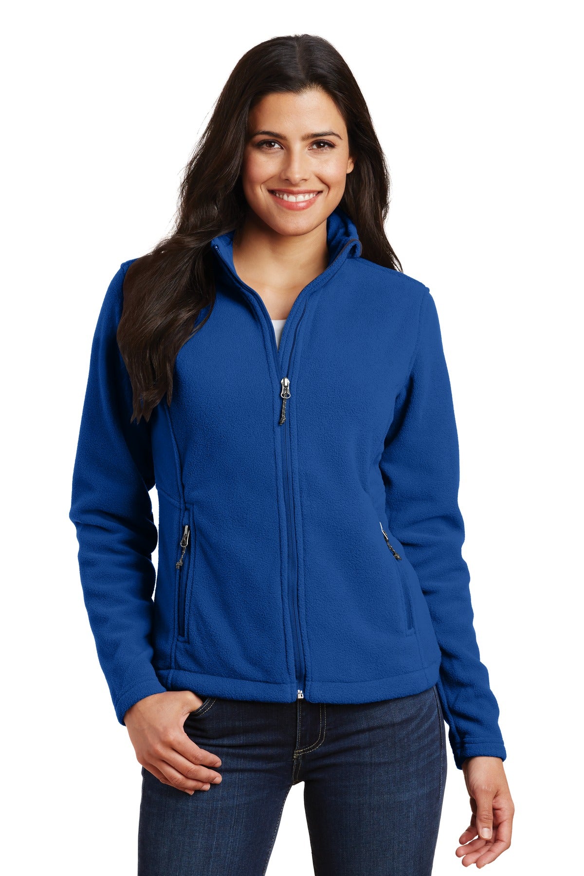 Port Authority Women's Value Fleece Jacket. L217 in True Royal