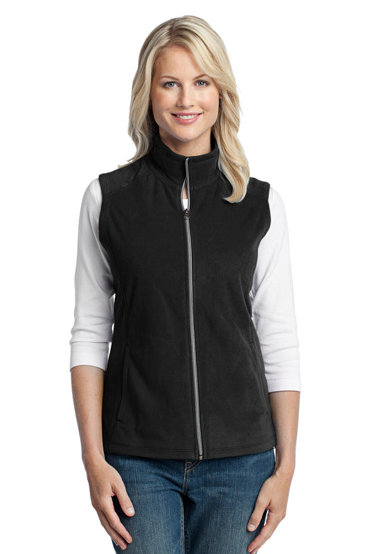 Port Authority Women's Microfleece Vest. L226 in Black