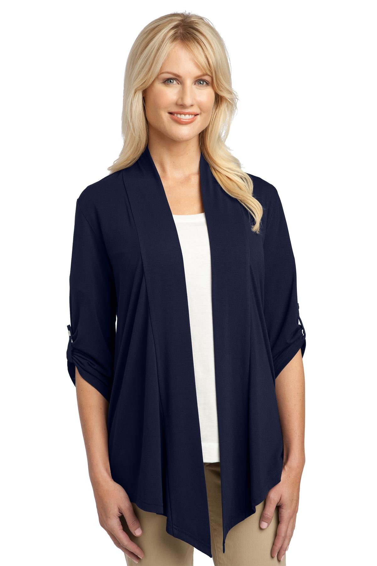 Port Authority Women's Concept Shrug. L543 in Dress Blue Navy