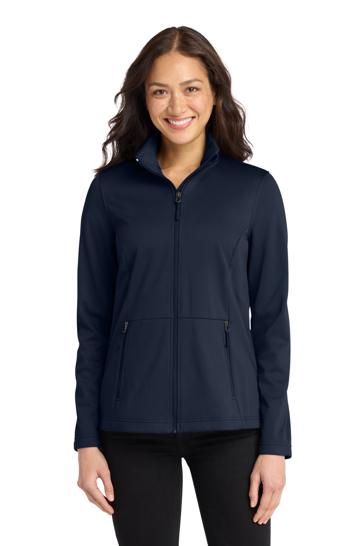 Port Authority Women's Flexshell Jacket L617 in True Navy