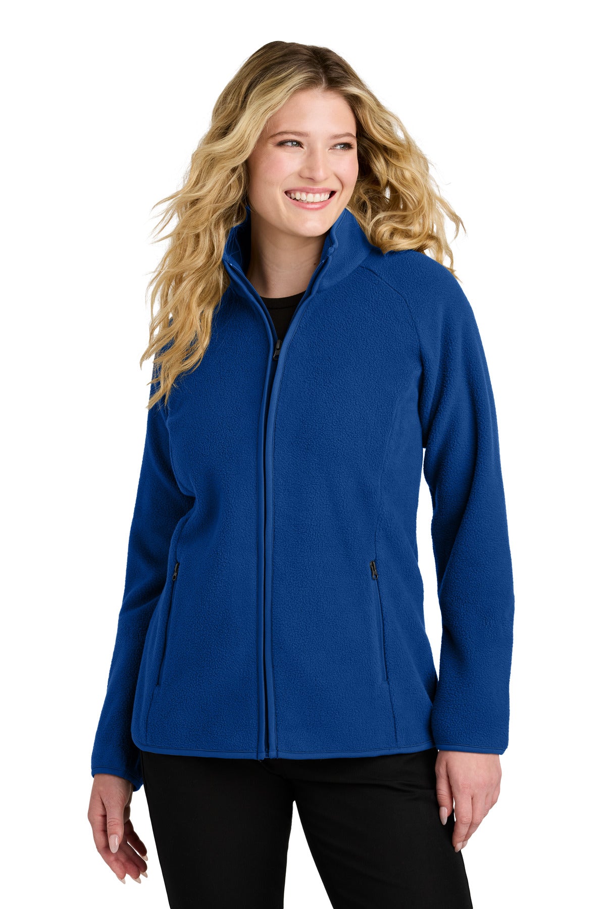 Port Authority Women's C-FREE Raglan Fleece L700 in True Royal