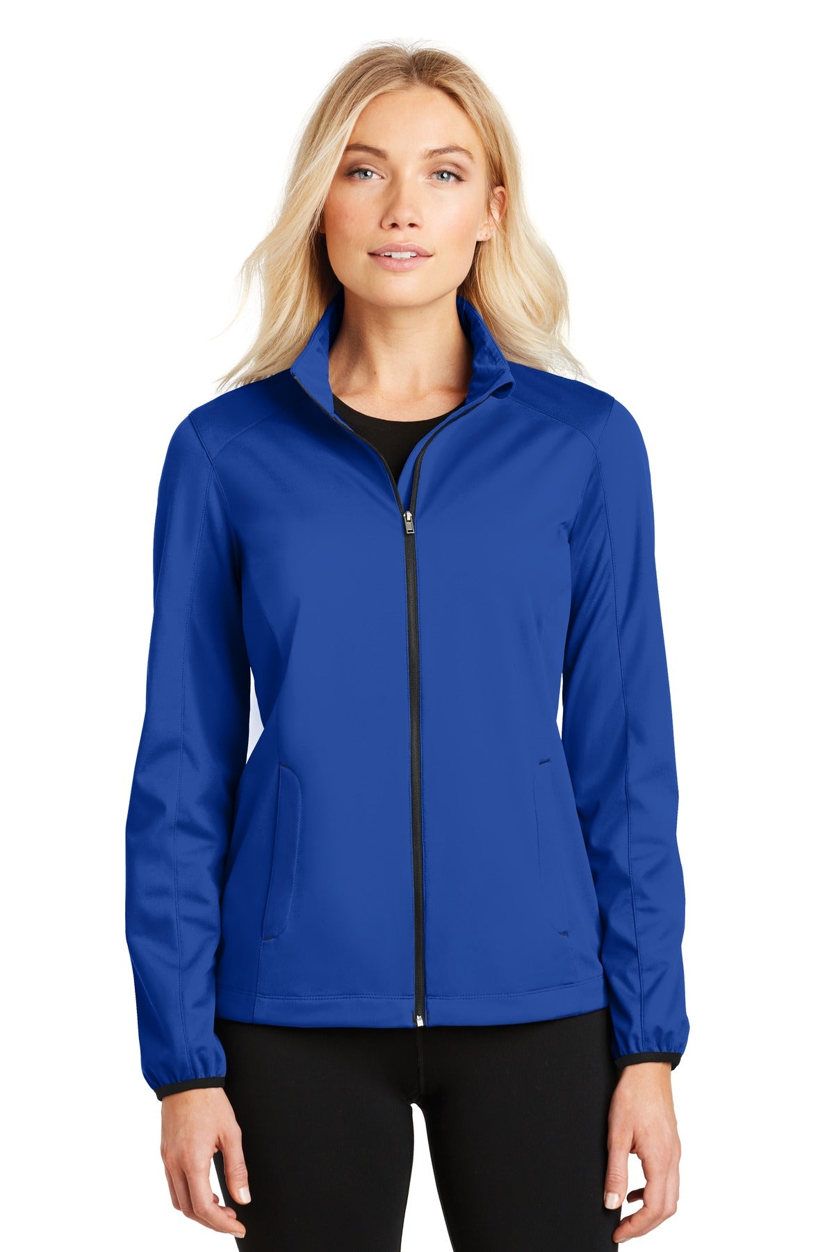 Port Authority Women's Active Soft Shell Jacket. L717 in True Royal