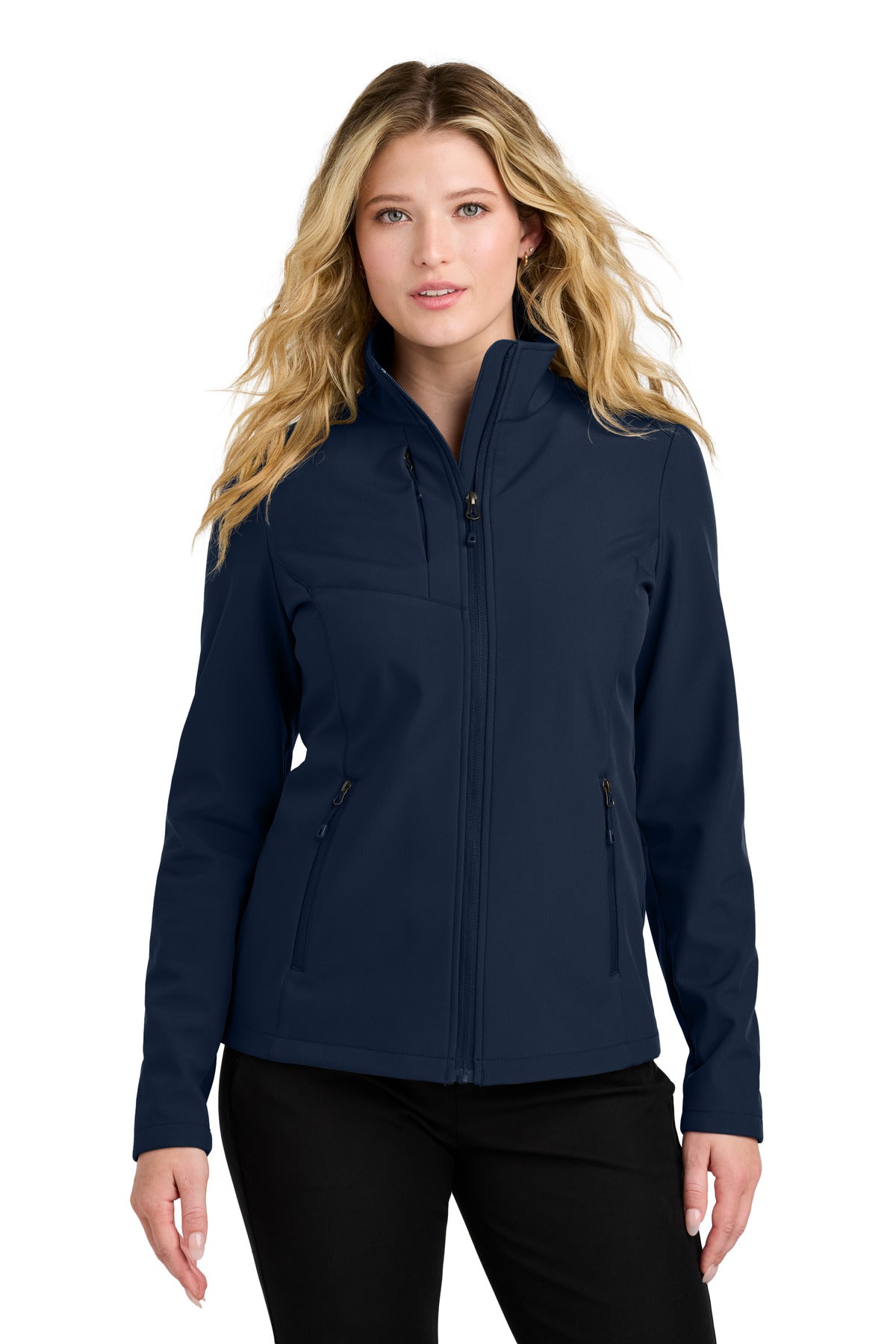 Port Authority Women's C-FREE Core Soft Shell L720 in True Navy