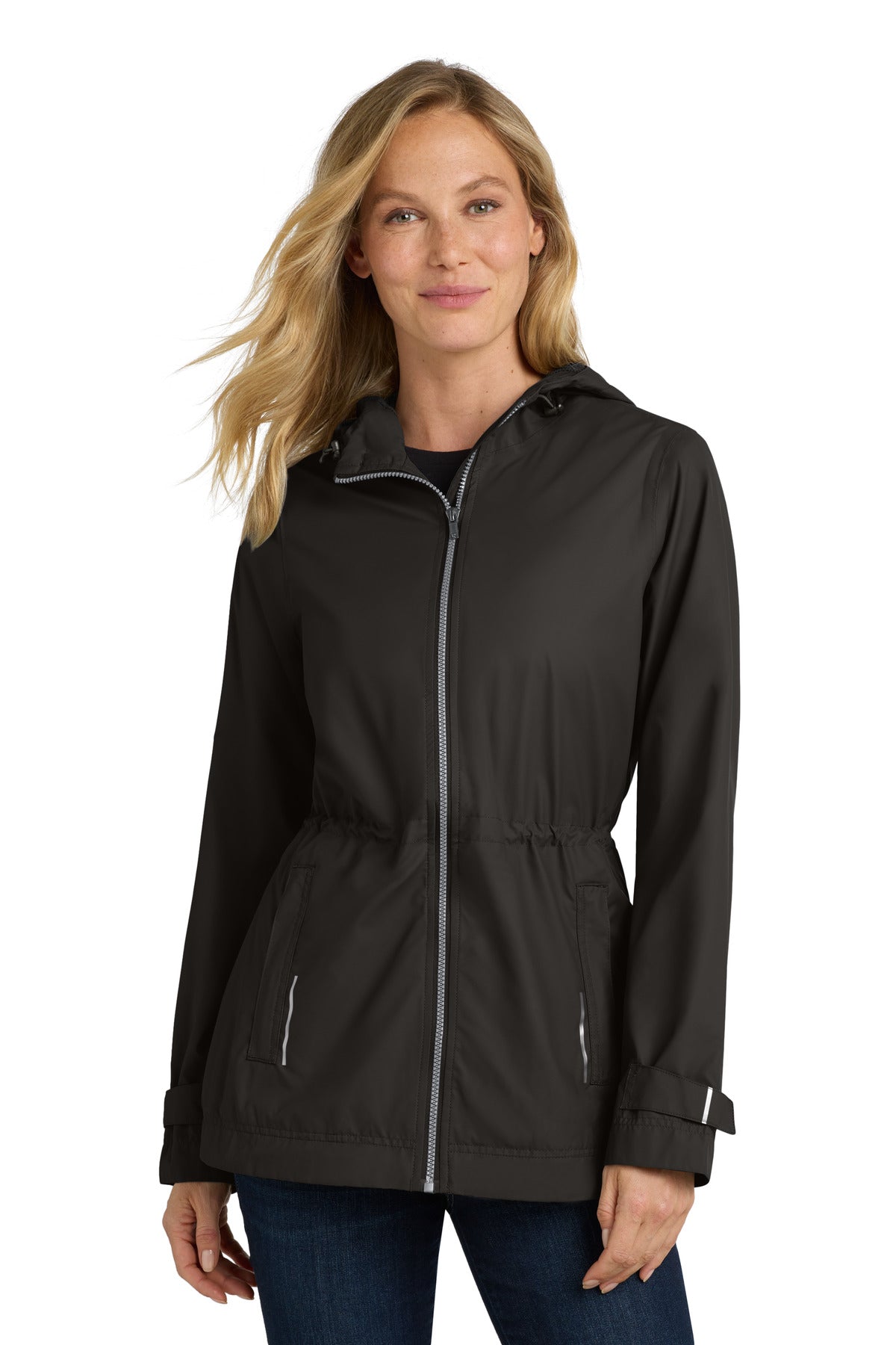 Port Authority Women's Northwest Slicker. L7710 in Black