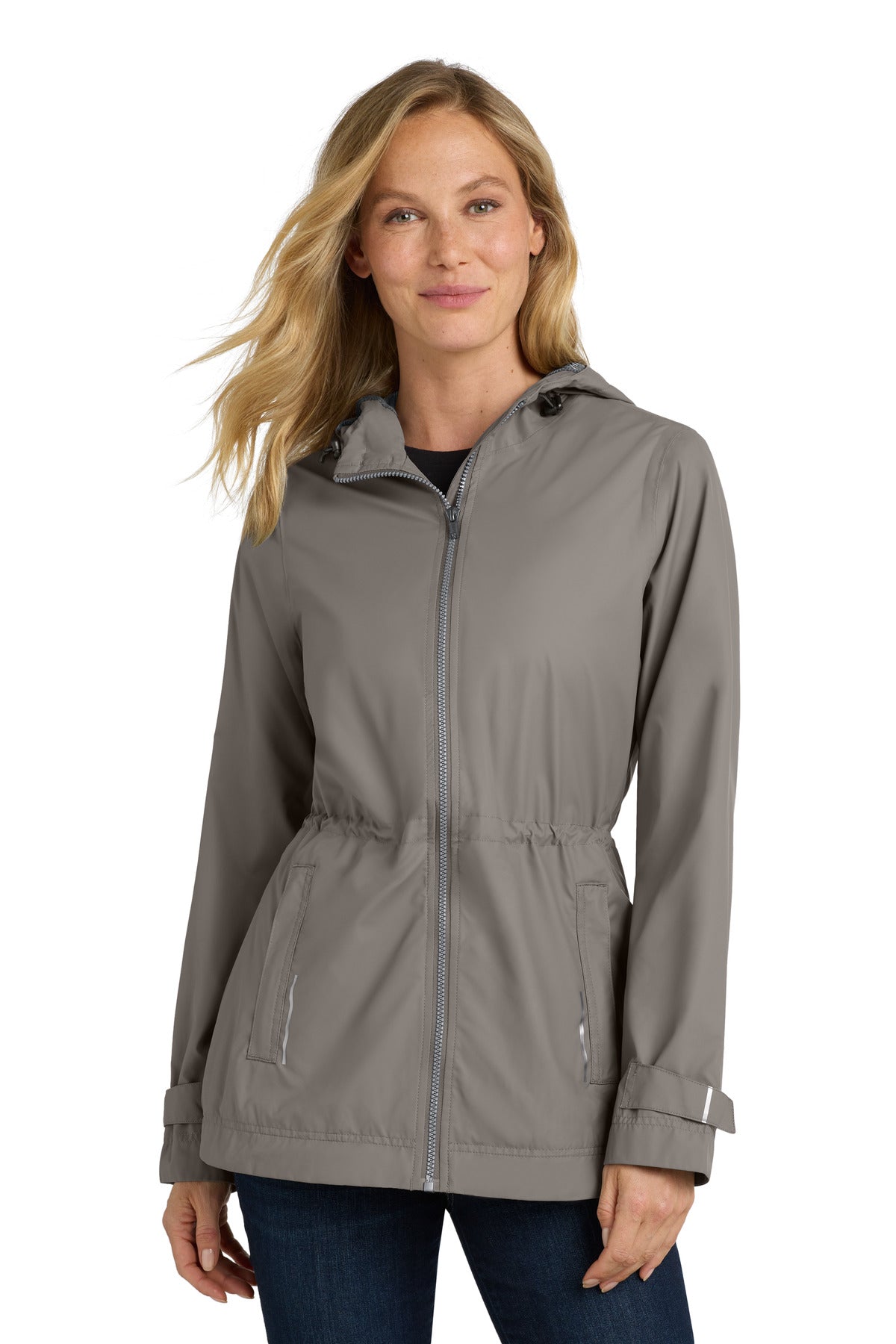 Port Authority Women's Northwest Slicker. L7710 in Northern Grey