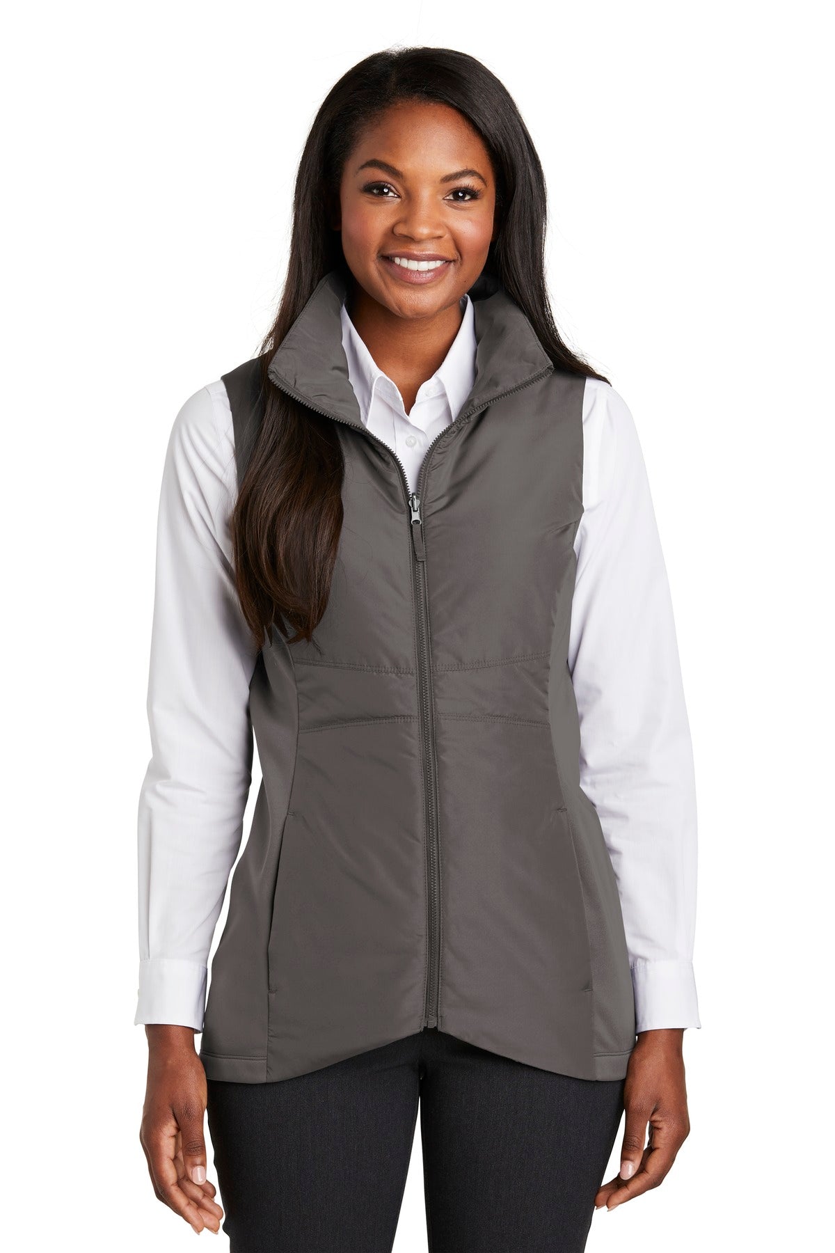 Port Authority  Women's Collective Insulated Vest. L903 in Graphite