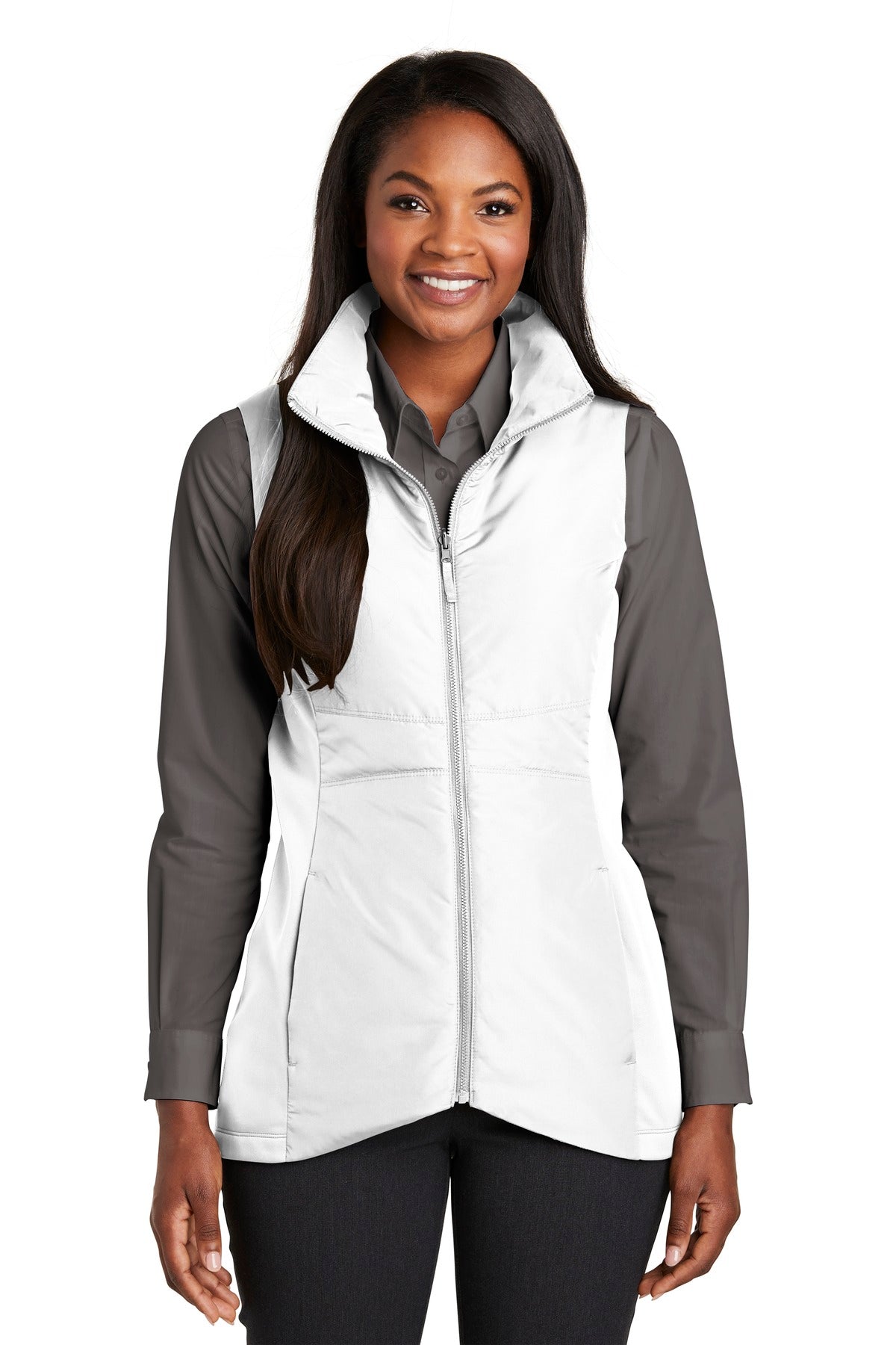 Port Authority  Women's Collective Insulated Vest. L903 in White