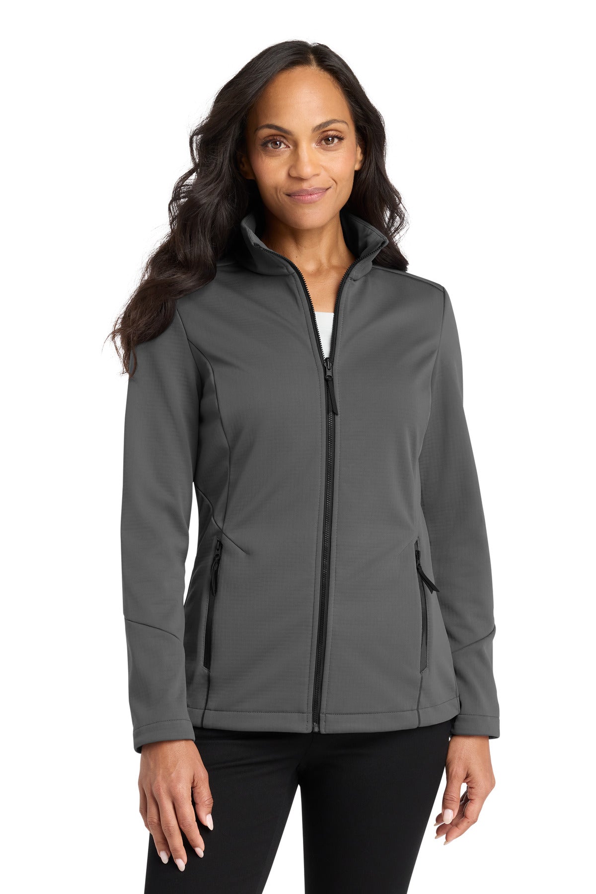 Port Authority Women's Collective Tech Soft Shell Jacket L921 in Graphite