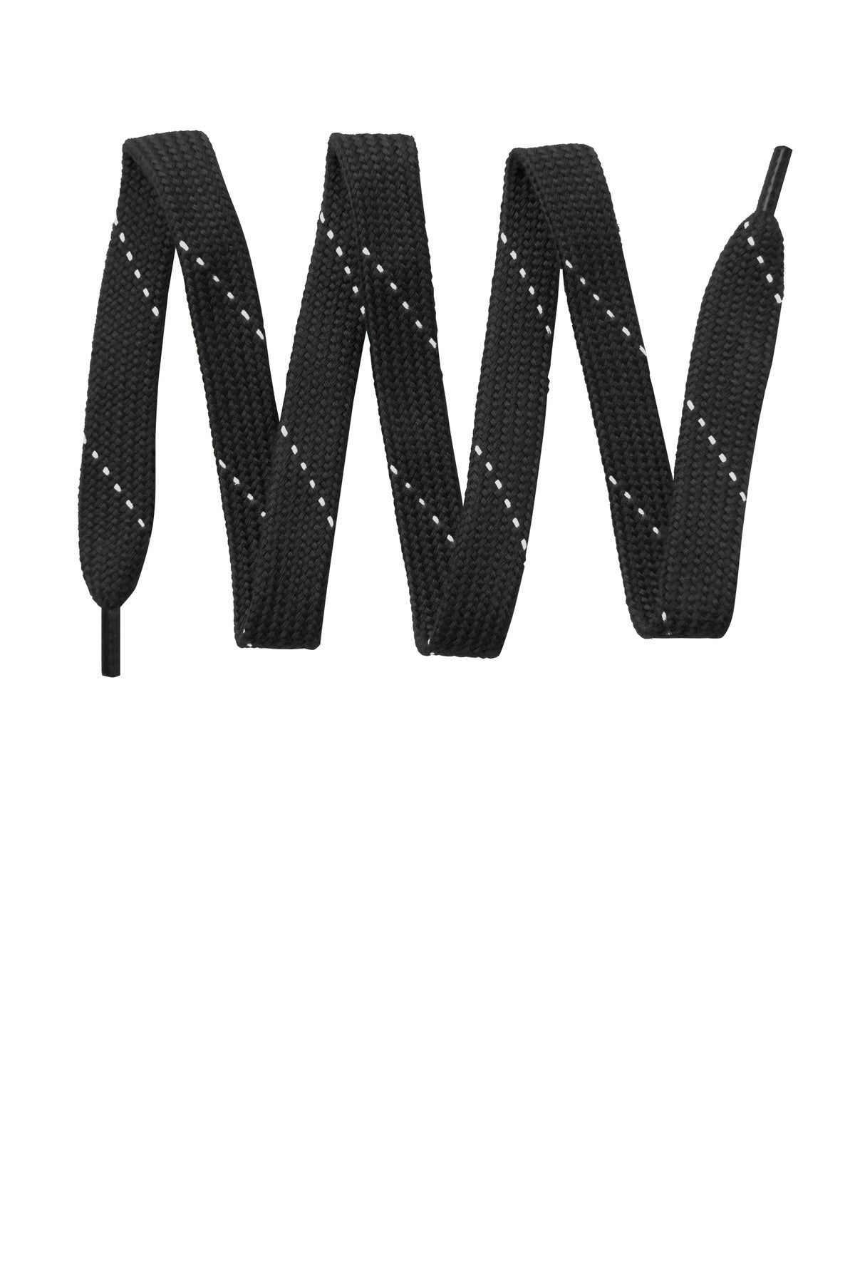 Sport-Tek Laces. LACE in Black/ White