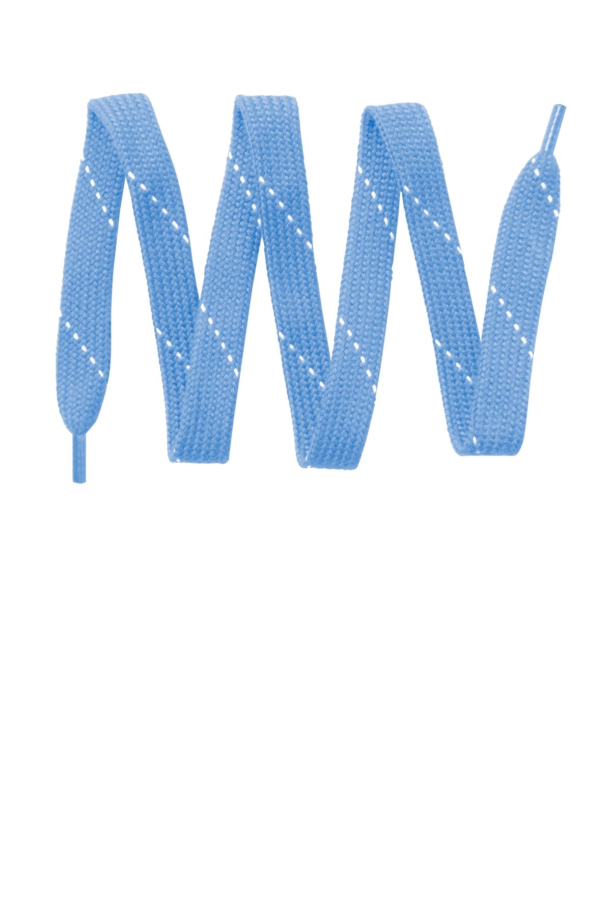Sport-Tek Laces. LACE in Carolina Blue/ White