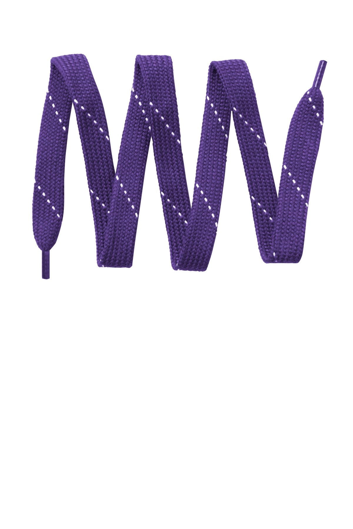 Sport-Tek Laces. LACE in Purple/ White