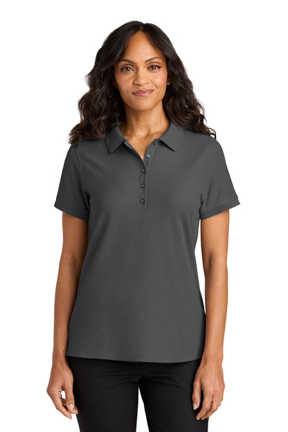 Port Authority Women's Wearever Signature Pique Polo LK200 in Storm Grey