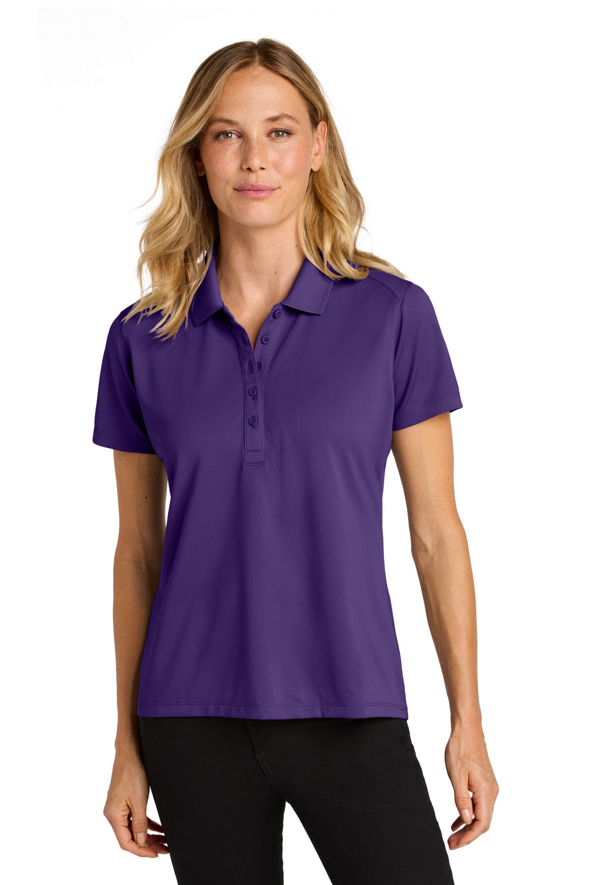 Port Authority Women's Wearever Performance Pique Polo LK240 in Prism Purple