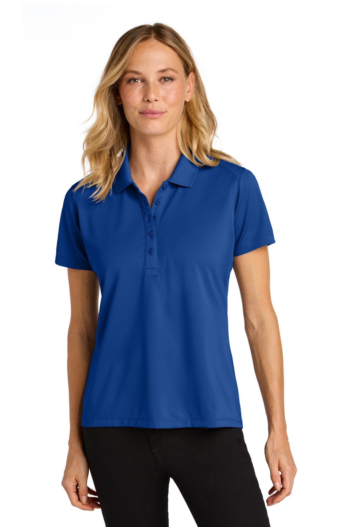 Port Authority Women's Wearever Performance Pique Polo LK240 in True Royal