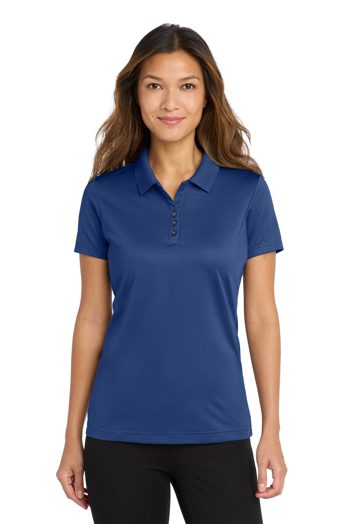 Port Authority  Women's Eclipse Stretch Polo. LK587 in Estate Blue