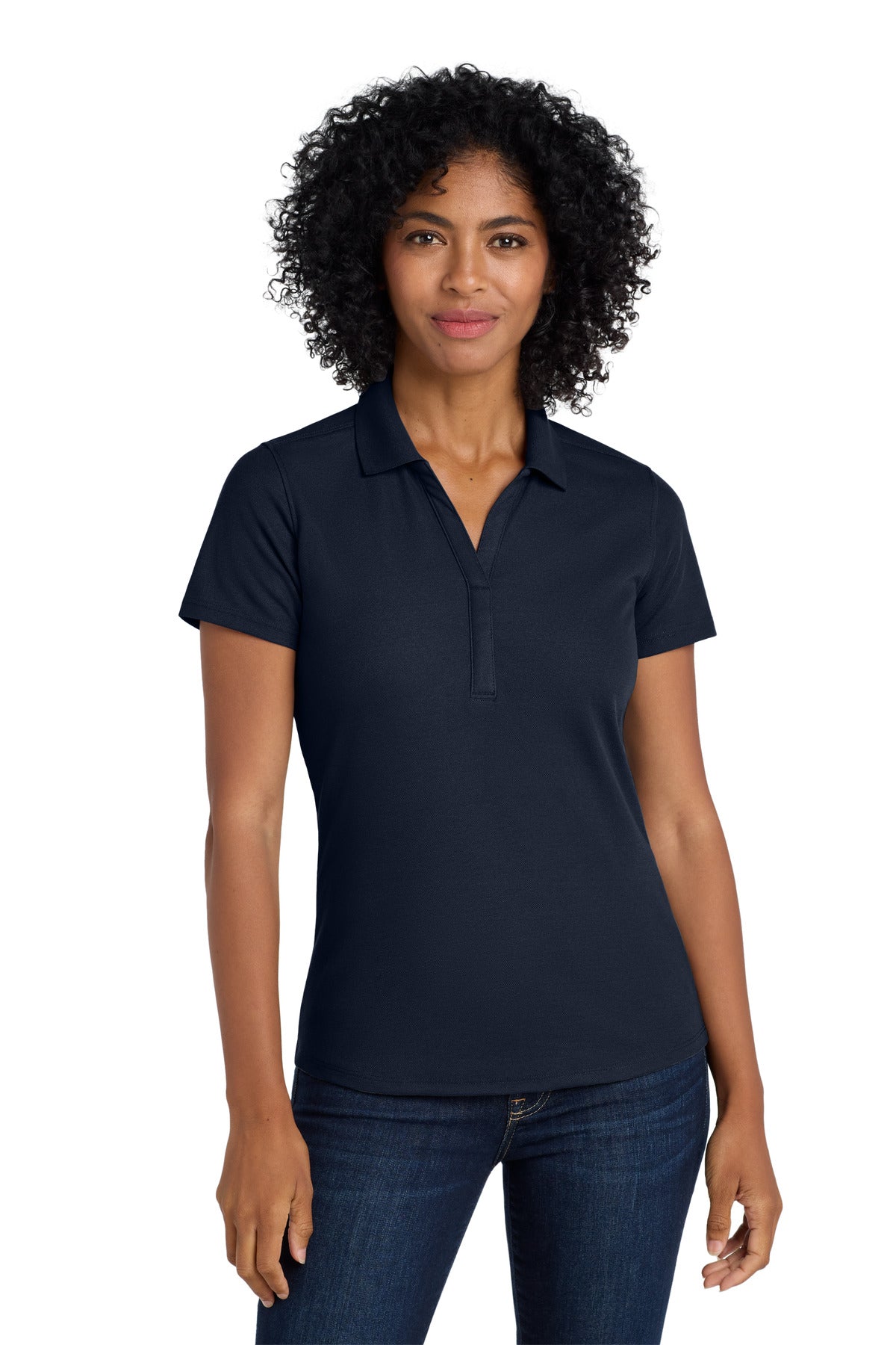 Port Authority  Women's EZPerformance  Pique Polo. LK600 in Navy