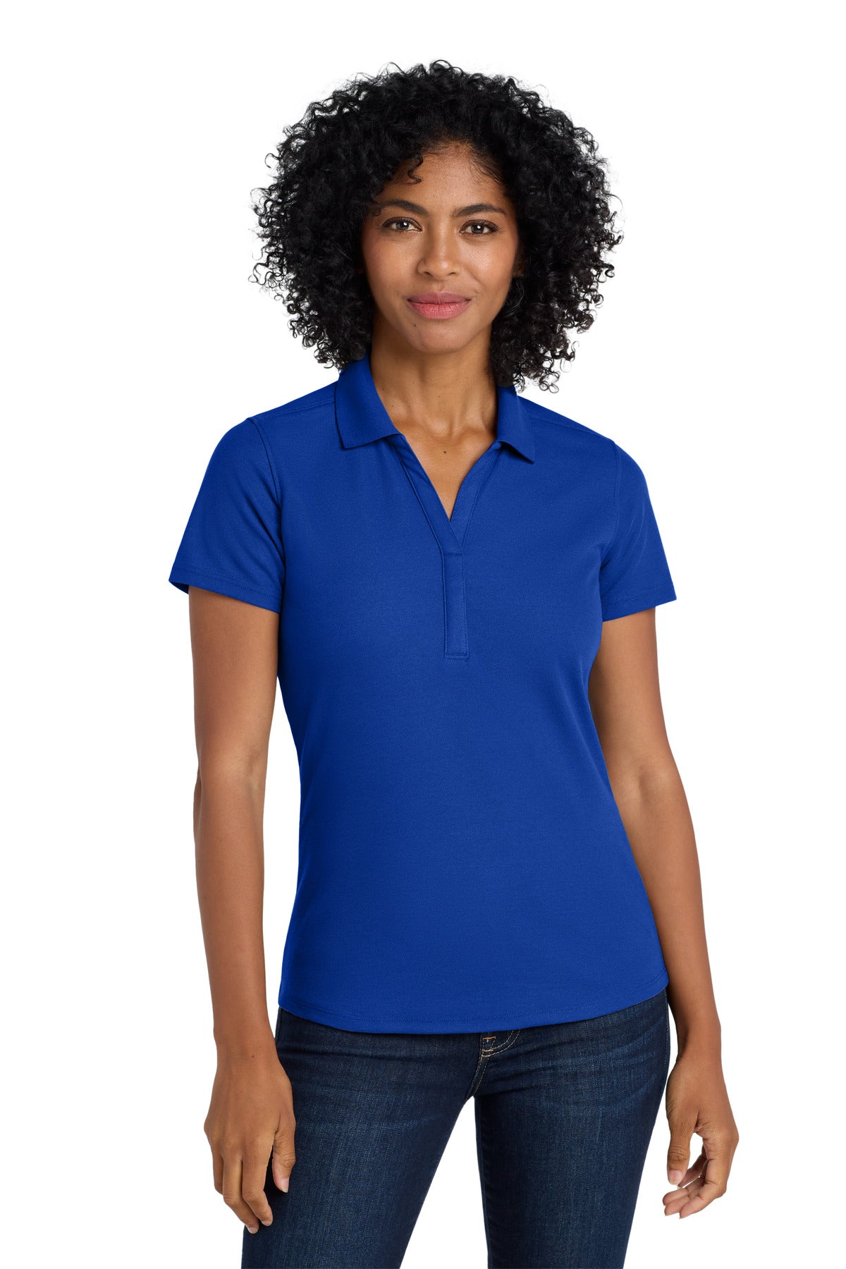Port Authority  Women's EZPerformance  Pique Polo. LK600 in True Royal