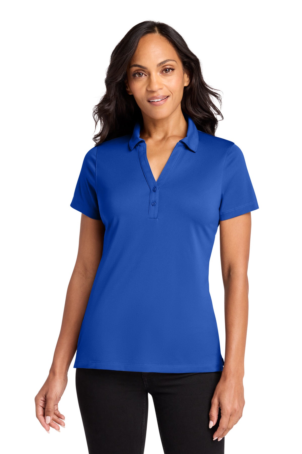 Port Authority Women's C-FREE Performance Polo LK863 in True Royal