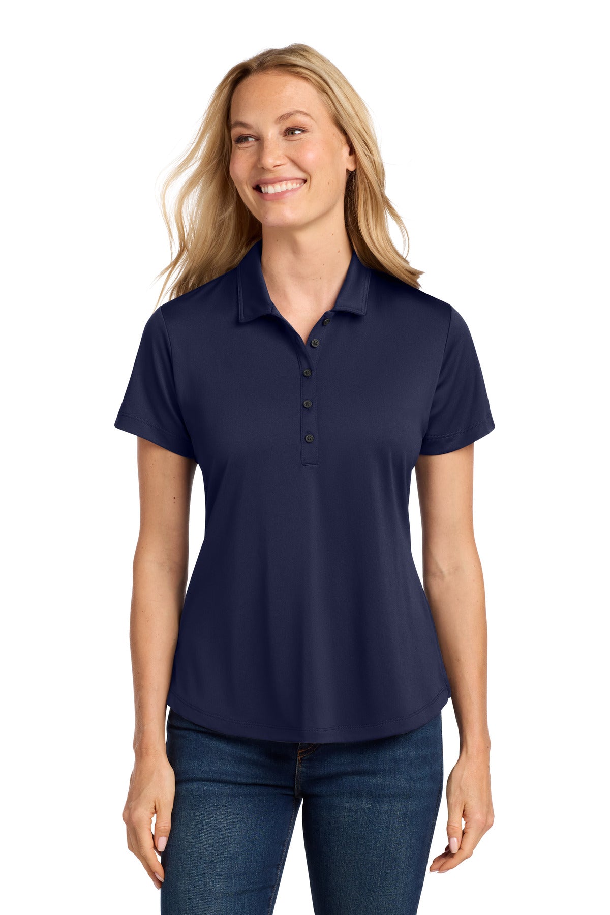 Port Authority Women's C-FREE Snag-Proof Polo LK864 in True Navy