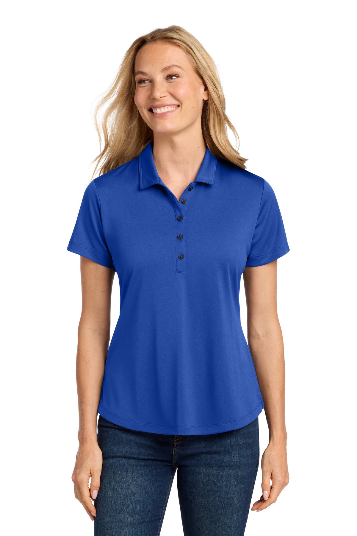 Port Authority Women's C-FREE Snag-Proof Polo LK864 in True Royal