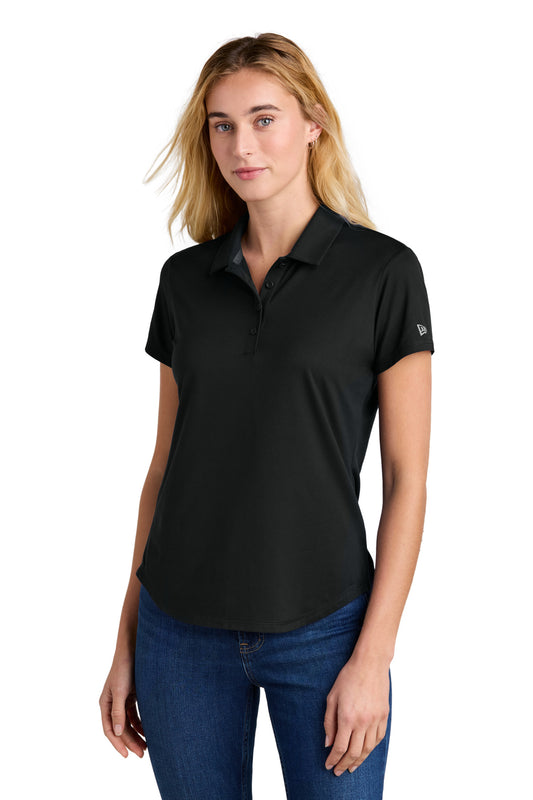 New Era Women's Power Polo LNEA225 in Black